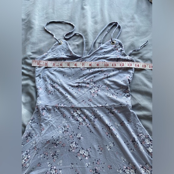Garage Dress XS purple-gray spaghetti straps - Picture 6 of 8